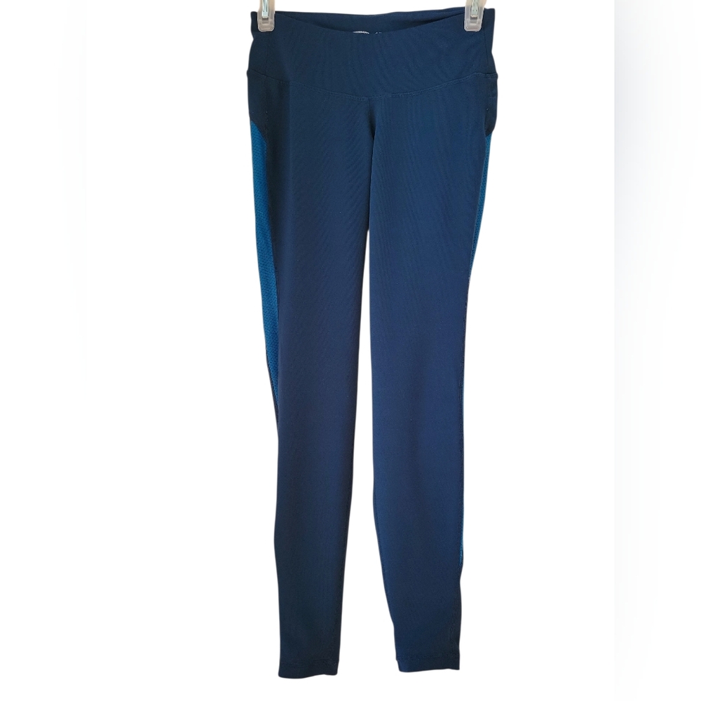 Old Navy Active Leggings, Small Petite, Teal, VGUC